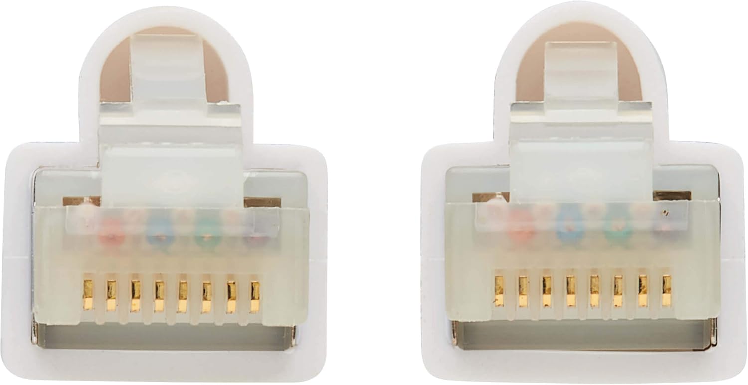 Tripp Lite, Safe-IT, Cat6a PoE Ethernet Cable, Bacteria Resistant, 10G Certified Snagless, S/FTP (RJ45 M/M)