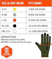 Ergodyne ProFlex 7042 Nitrile Coated Cut-Resistant Gloves