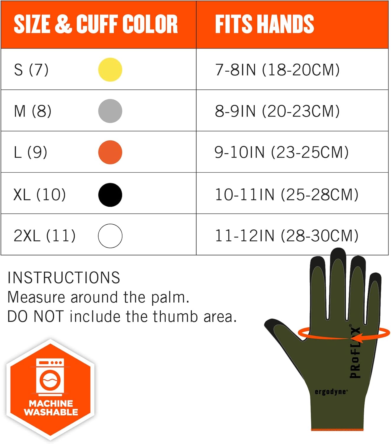 Ergodyne ProFlex 7042 Nitrile Coated Cut-Resistant Gloves