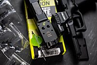 Night Fision Optic 17-4 Stainless Steel Handgun Mounting Plates for Red Dot Sights | Extra Screws - 507C/RMR