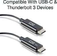 C2G USB-C 6-in-1 Dual Display Docking Station - 60W Power Supply, HDMI, Ethernet, USB, 3.5mm Audio and Power Delivery - 28845