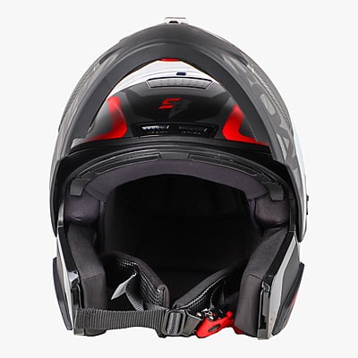 STEELBRID SBA-7 ROAD GLOSSY BLACK/RED C/V (L)
