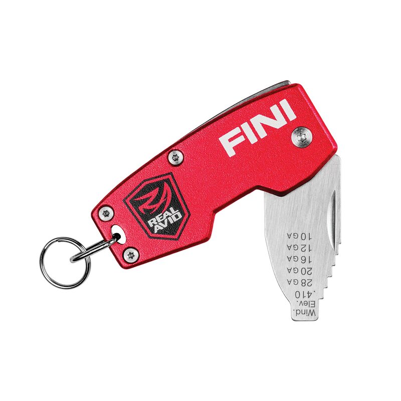Real Avid FINI Shotgun Tool Choke Wrench with Shotgun Scope Adjuster and Shotgun Keychain