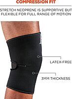 Ergodyne ProFlex 600 Single-Layer Neoprene Knee Sleeve