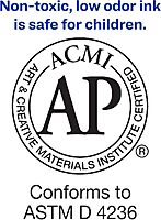 Avery Marks A Lot Jumbo Chisel Tip Marker, Desk-Style Size, Water and Wear Resistant, 12 Black Markers (24148)