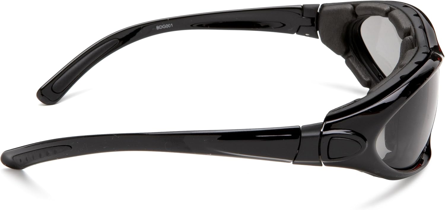 Bobster ® Road Master, Gloss Black Frame, Smoked Photochromic Lens Gloss Black Frame/Smoked Photochromic Lens