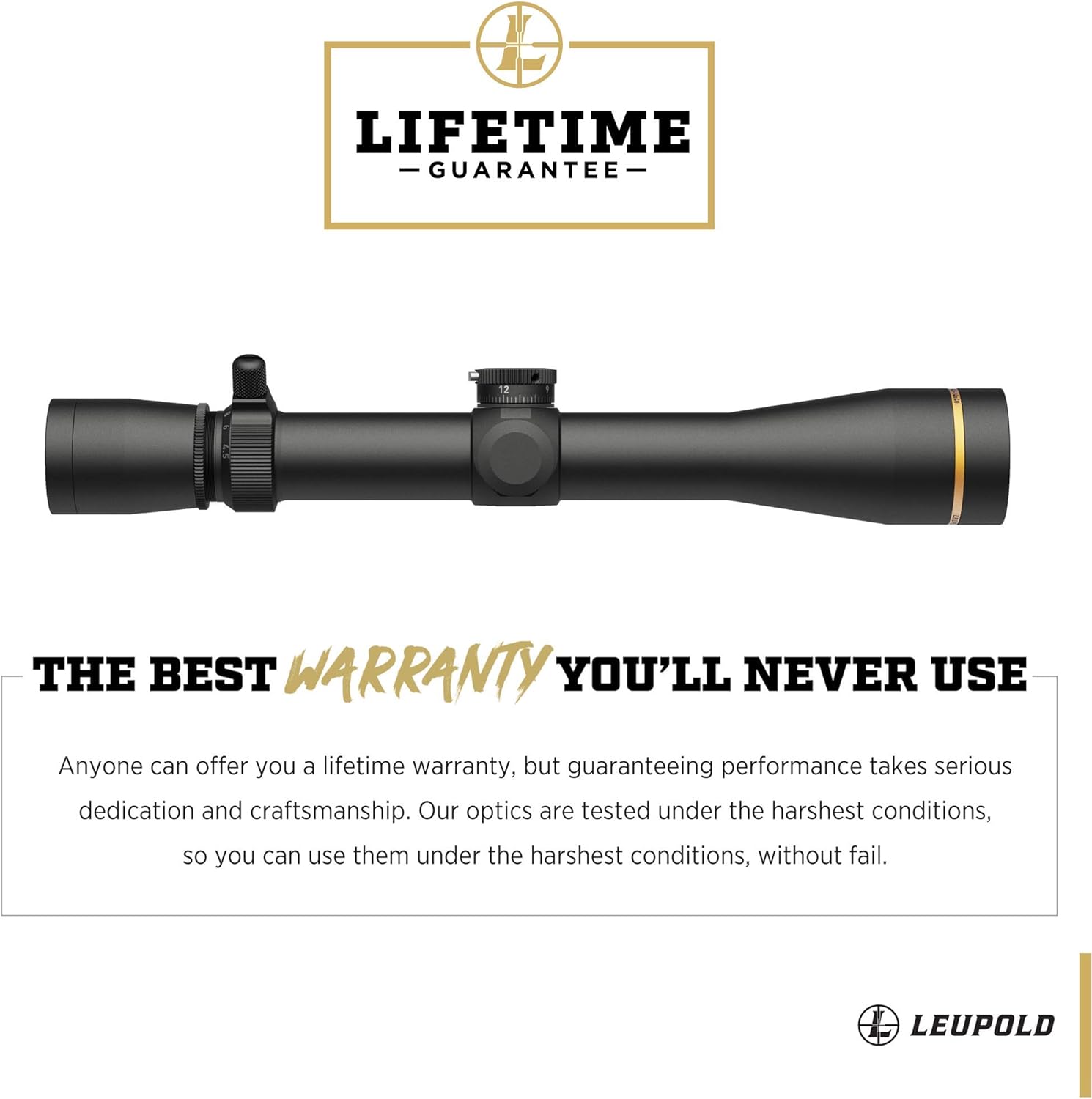 Leupold VX-3HD Riflescope with CDS-ZL ZeroLock Dial