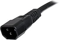 StarTech.com Heavy Duty IEC 60320 C14 to C15 Power Cord, 14AWG 15A 250V, UL Listed