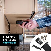 Nite Ize Hideout Magnetic Key Box - Waterproof Key Hider & Magnetic Key Holder