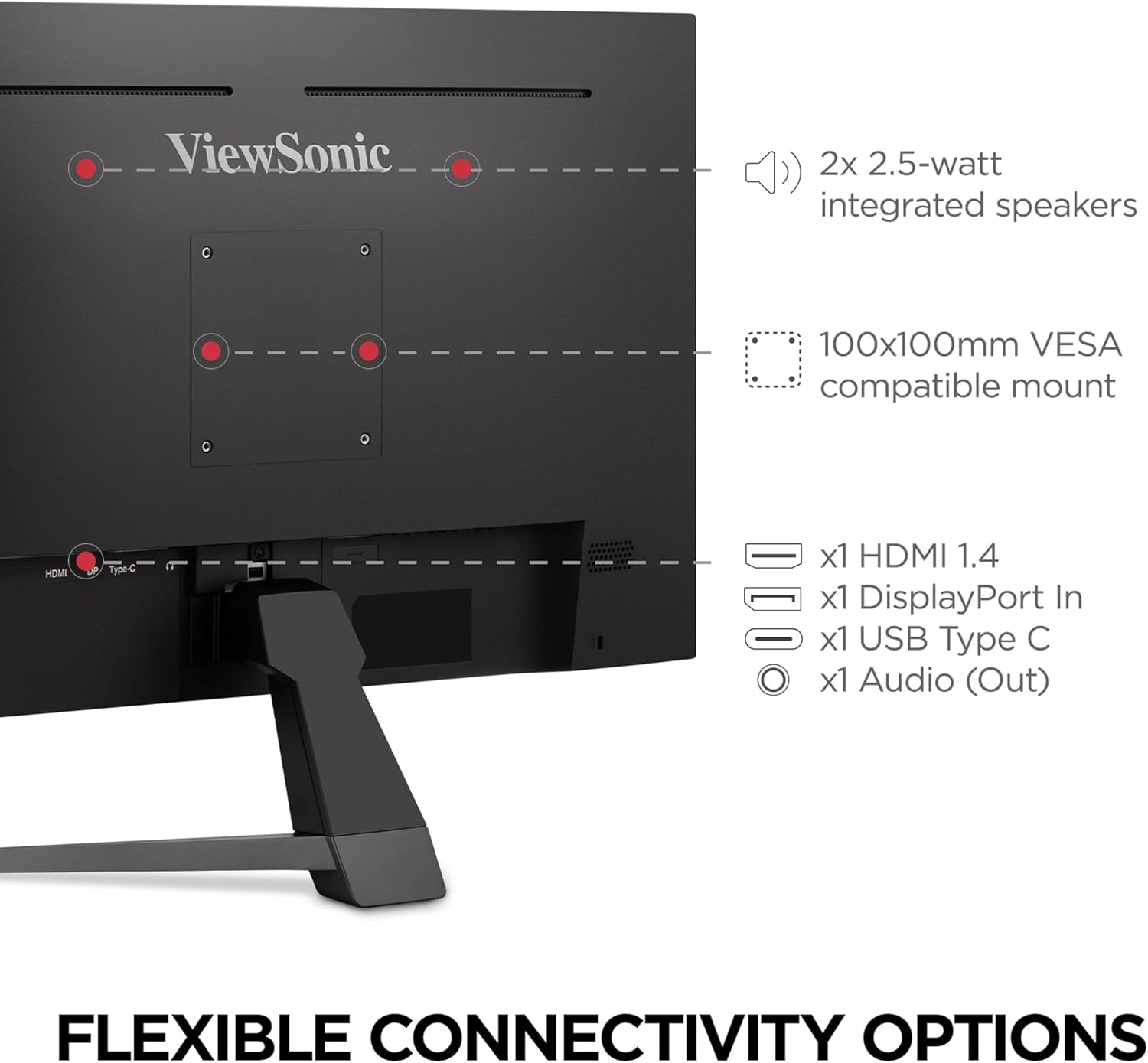 ViewSonic VX Series IPS Monitors with 65W USB-C and Ultra-Thin Bezels