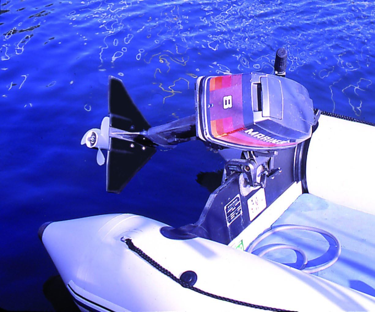 Davis Instruments Doel-Fin Outboard/Outdrive Stabilizer - Black (SS-SMS-5001211)