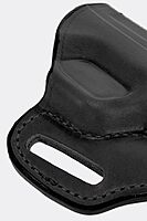 BIANCHI Model 57 Remedy Open-Top Full-Grain Leather Belt Slide Holster