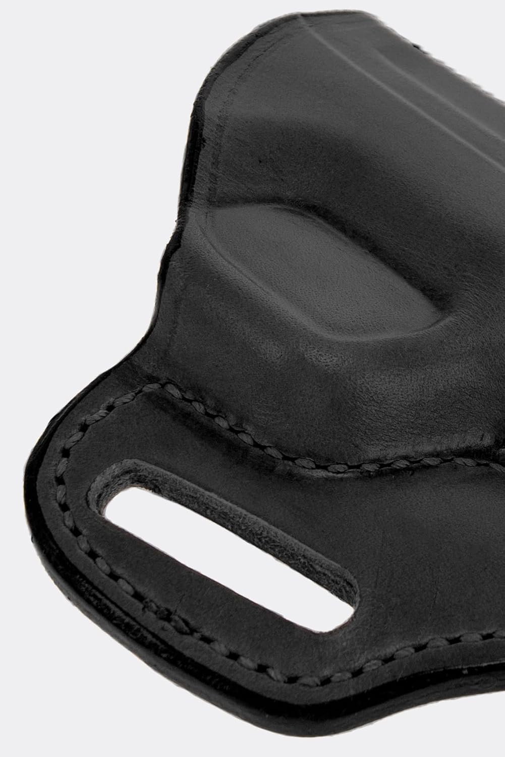 BIANCHI Model 57 Remedy Open-Top Full-Grain Leather Belt Slide Holster