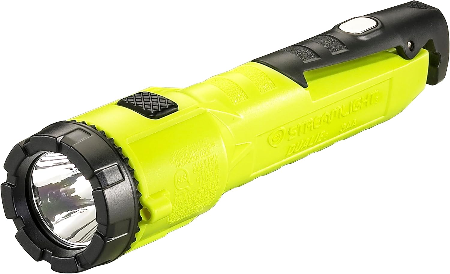 Streamlight Dualie 3AA Intrinsically Safe Dual Beam Flashlight with Magnetic Clip