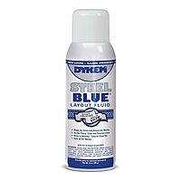 Dykem Layout Fluid,Blue,16 oz,Aerosol Can