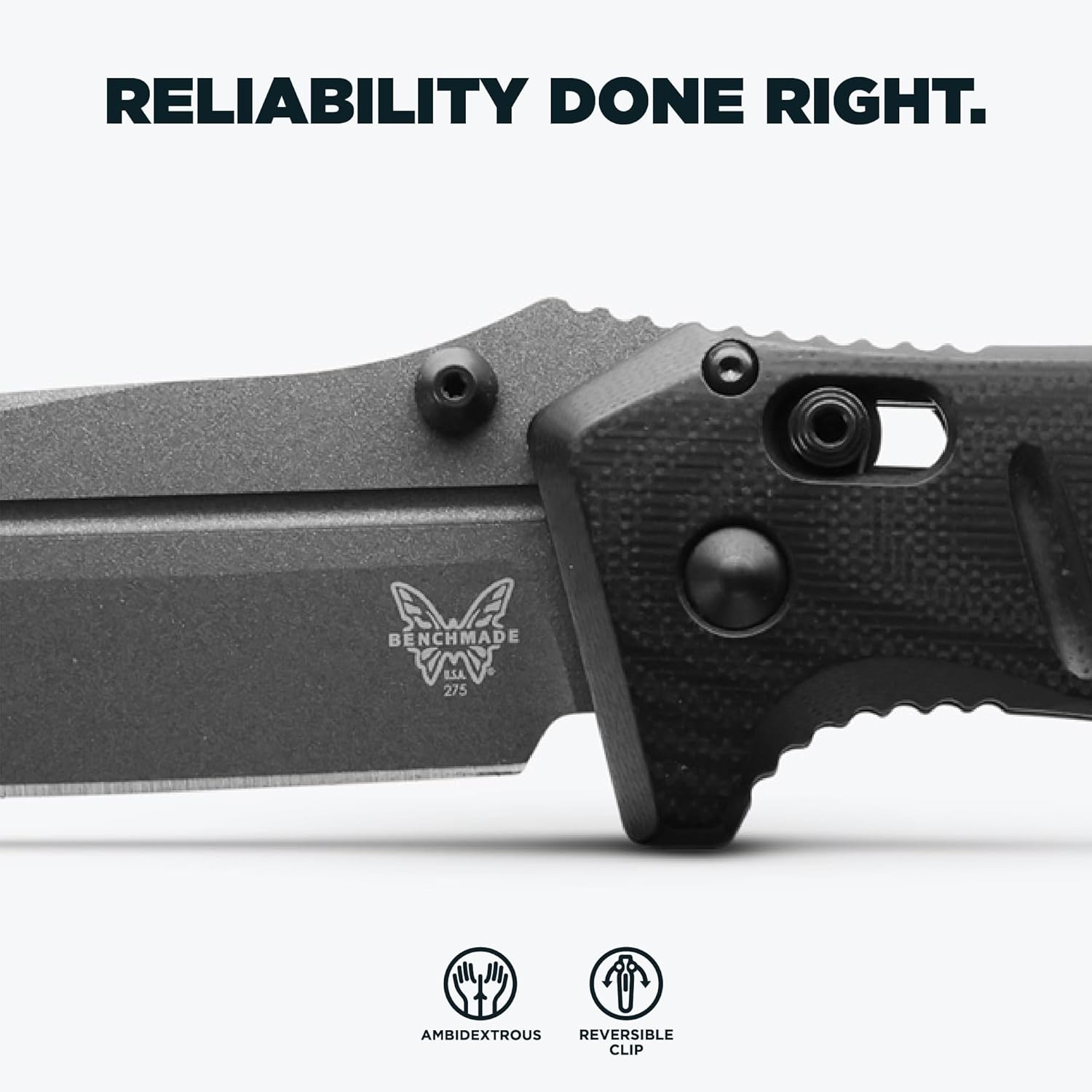 BENCHMADE Adamas 275 Tactical Folding Knife