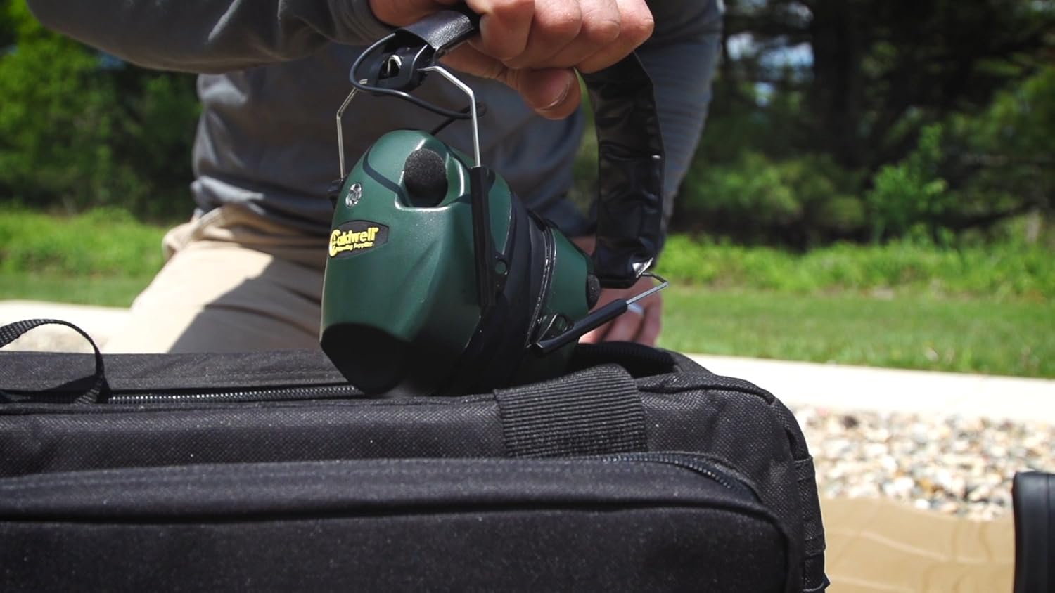 CALDWELL E-MAX Electronic Hearing Protection Low-Profile Earmuffs