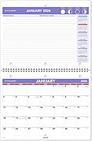 AT-A-GLANCE Wall Calendar, 8.5 x 11, Small, Monthly Unruled Blocks