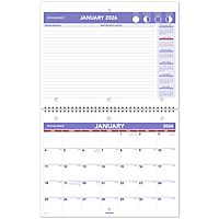 AT-A-GLANCE Wall Calendar, 8.5 x 11, Small, Monthly Unruled Blocks