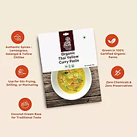 PURE&SURE - ORGANIC YELLOW CURRY PASTE 50GM