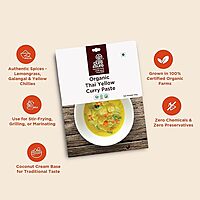 PURE&SURE - ORGANIC YELLOW CURRY PASTE 50GM