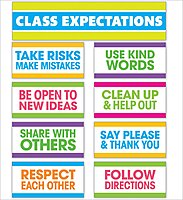 Scholastic Teachers Friend Class Expectations Mini Bulletin Board Set, Grades K-5