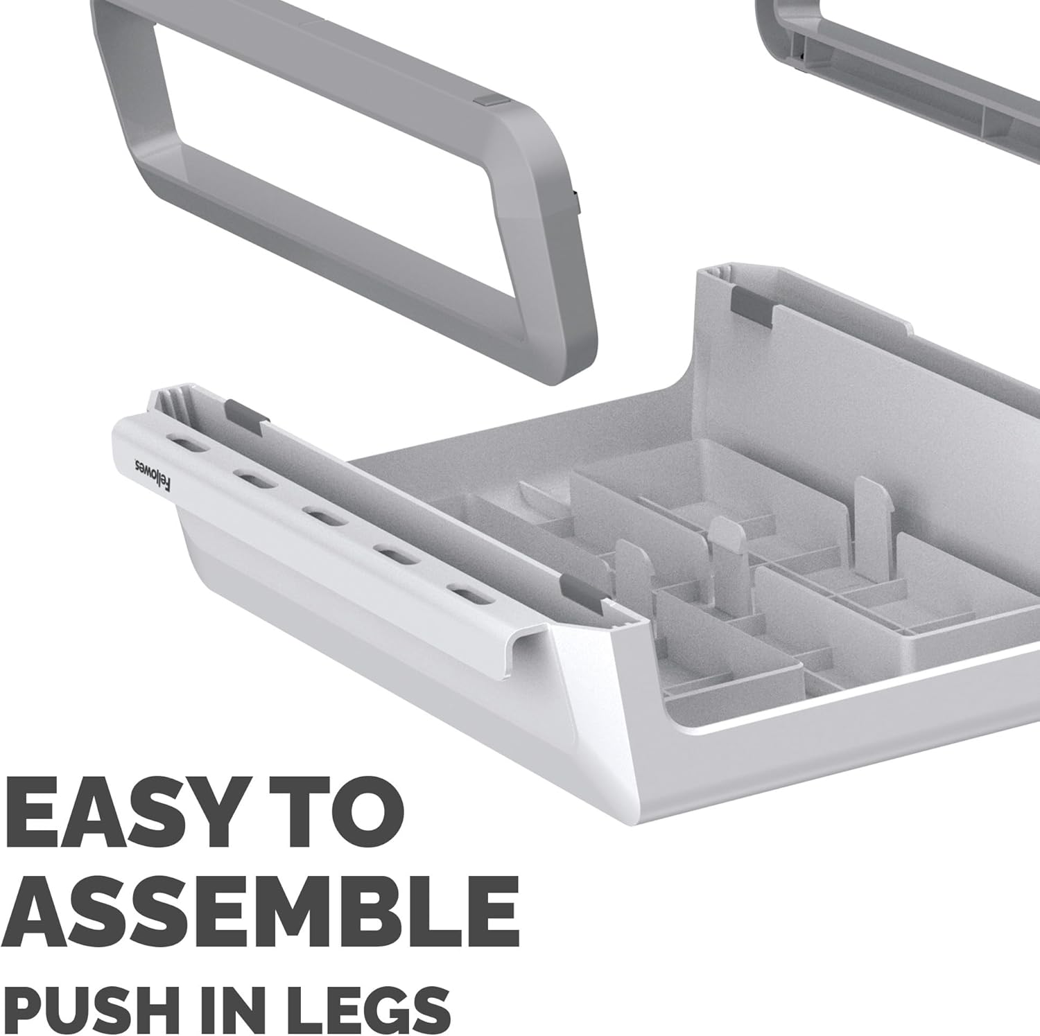 Fellowes Breyta Ergonomic Height Adjustable Stand for Monitor/Laptop