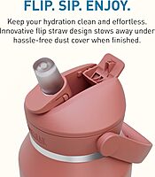 CAMELBAK Thrive Flip Straw Insulated Stainless Steel Water Bottle