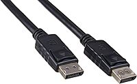 AddOn DisplayPort Male to DisplayPort Male Cable, 6 ft, Black (DISPLAYPORT6F)