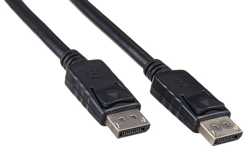 AddOn DisplayPort Male to DisplayPort Male Cable, 6 ft, Black (DISPLAYPORT6F)