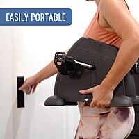 DMI Under Desk Bike Pedal Exerciser, Ellipse Leg Exerciser & Under Desk Elliptical with LCD Display