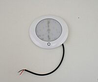 Scandvik Slim 5" Dome Light - Warm White/Blue - 10-30V