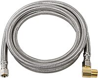 Certified Appliance Accessories Dishwasher Hose with 90 Degree MIP Elbow, Water Supply Line, 5 Feet
