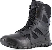 Reebok Men's Sublite Cushion 8" Tactical Waterproof Boot with Side Zipper