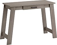 Sauder Beginnings Writing Table, Silver Sycamore Finish