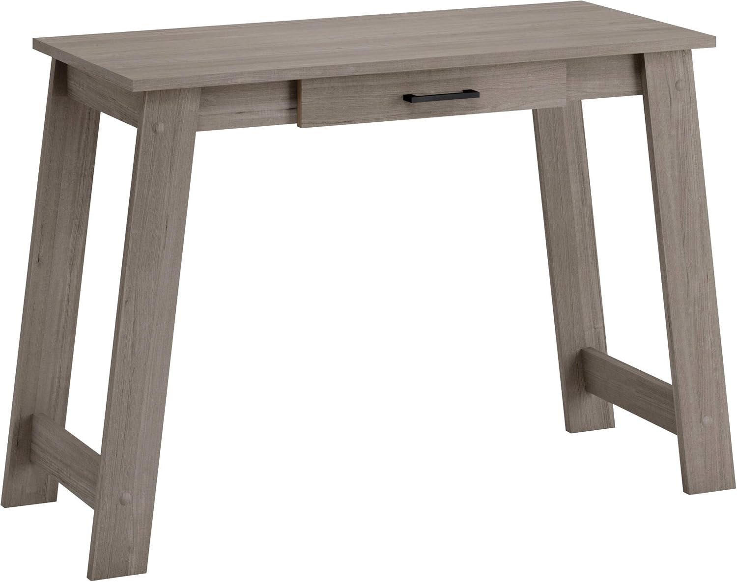 Sauder Beginnings Writing Table, Silver Sycamore Finish