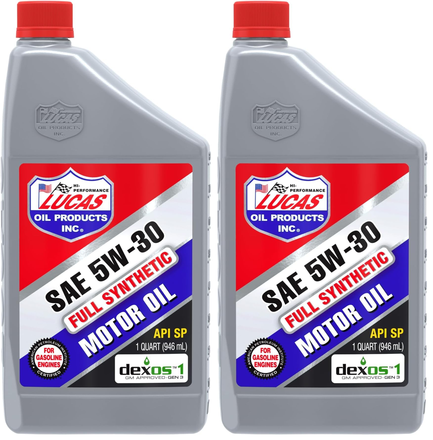 Lucas Oil Synthetic High Mileage Motor Oil