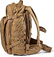 5.11 Tactical Backpack, RUSH 72 2.0 Military Survival Molle Back Pack with Laptop Compartment, 55L, Style 56565ABR