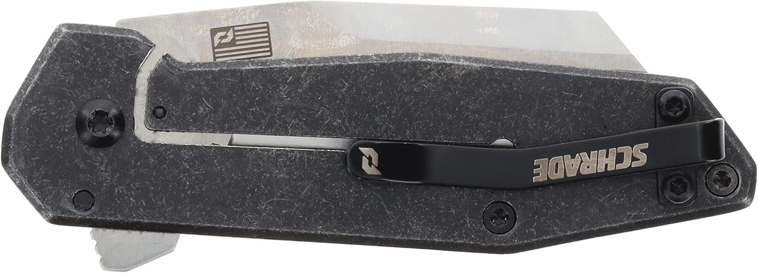 SCHRADE Slyte Made in USA D2 Wharncliffe Folding Knife
