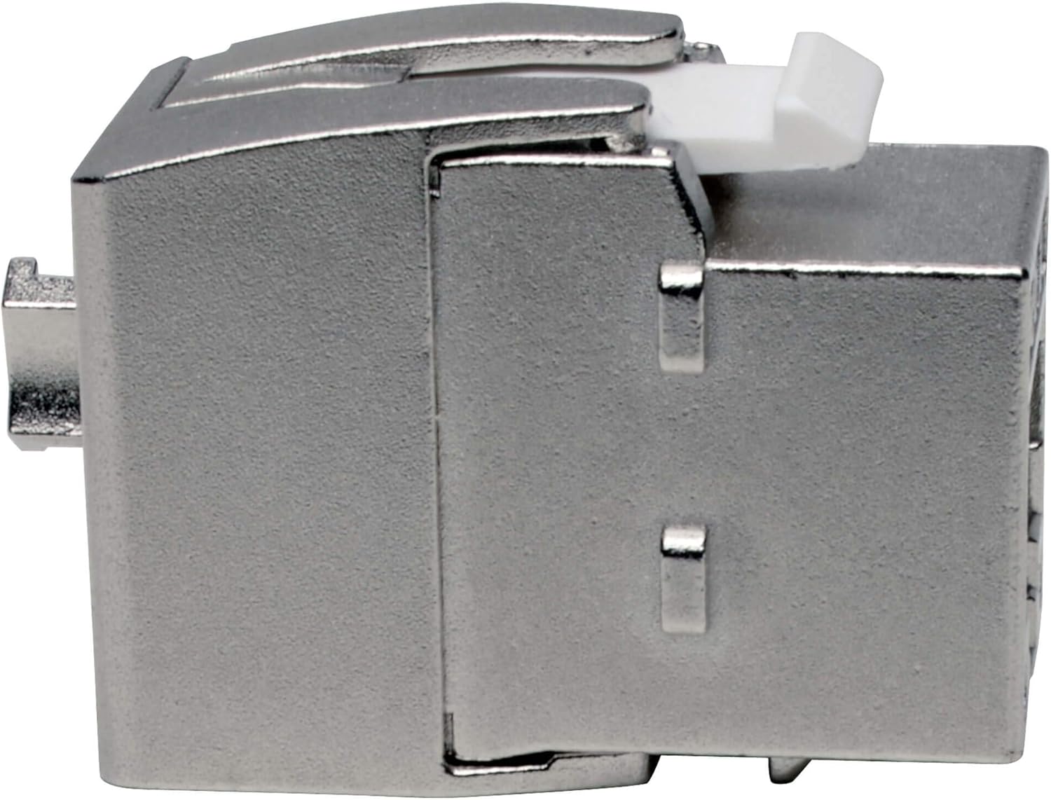 Tripp Lite RJ45 Keystone Jack, Cat6a/Cat6/Cat5e, RJ45 Connector, Shielded, Dust Cap, No Tools Required, PoE/PoE+ Compliant