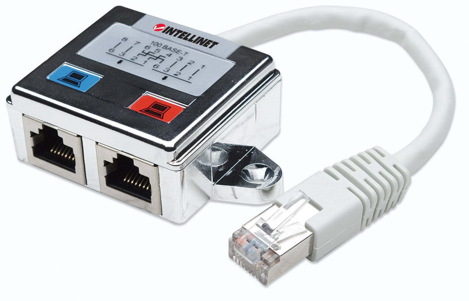 INTELLINET 2-Port Modular Distributor (504195)