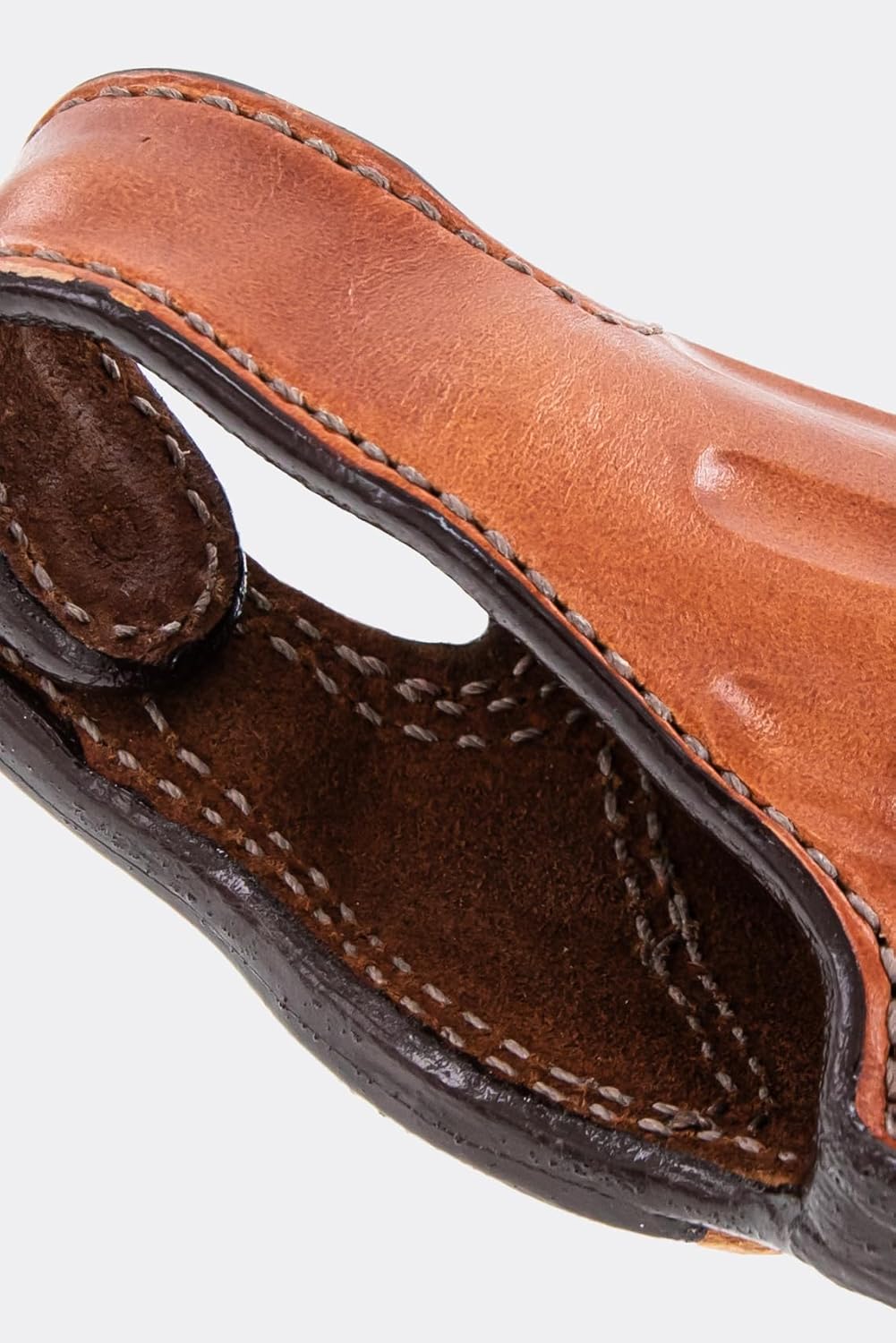 BIANCHI 5BHL Thumbsnap Suede-Lined Leather Belt Holster