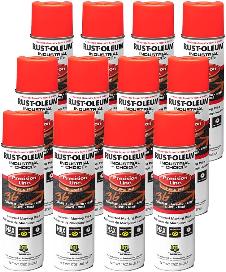 Rust-Oleum Industrial Choice M1600/M1800 Precision Line Inverted Marking Paint