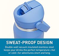 CAMELBAK Thrive Flip Straw Insulated Stainless Steel Water Bottle