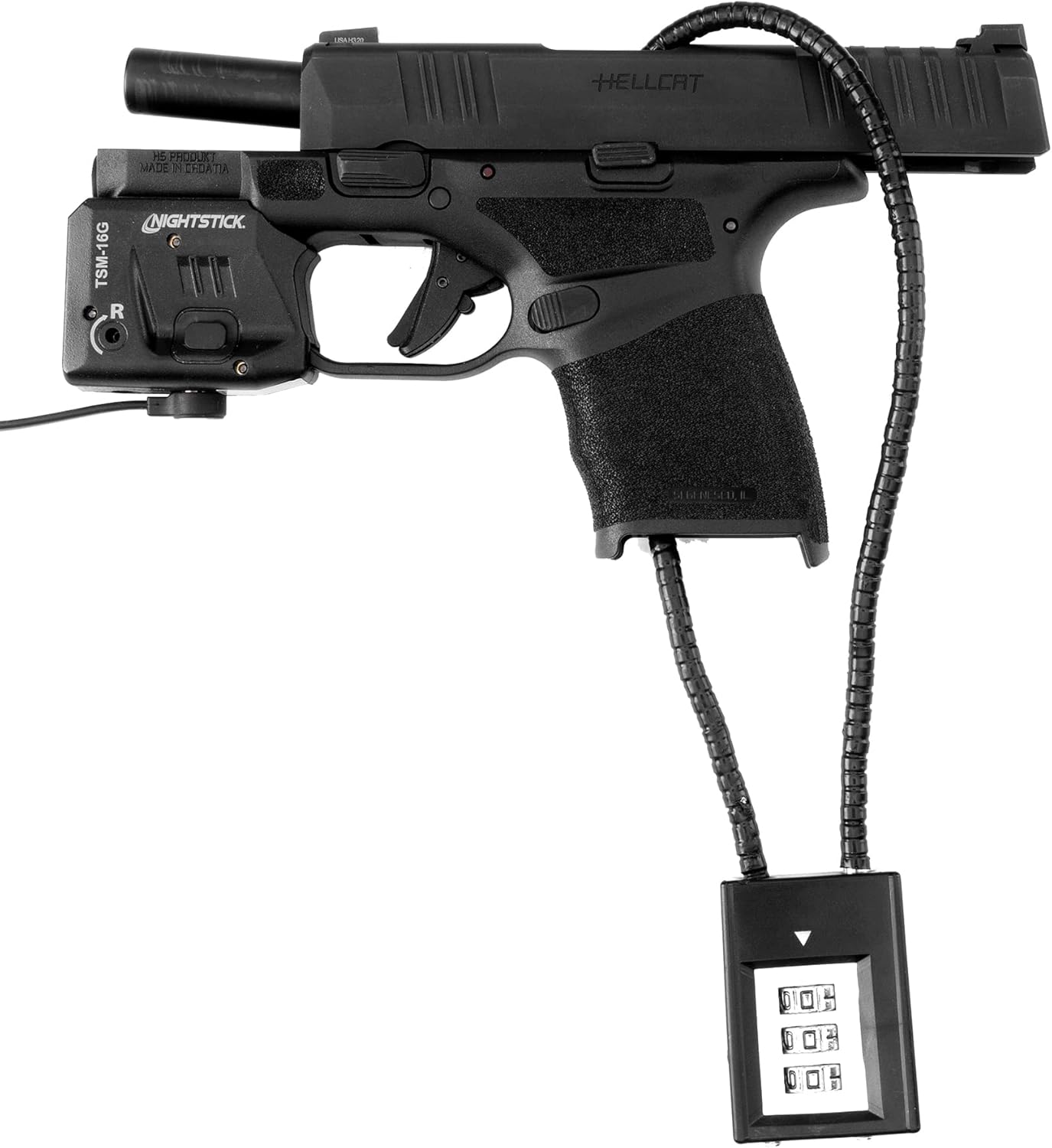 Nightstick TSM-16G 150-Lumen Rechargeable Tactical Light withGreen Laser Sight