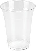 Genuine Joe Cold Beverage Cup, 9oz, Plastic, Clear, 50 Count 50 Count (Pack of 1)