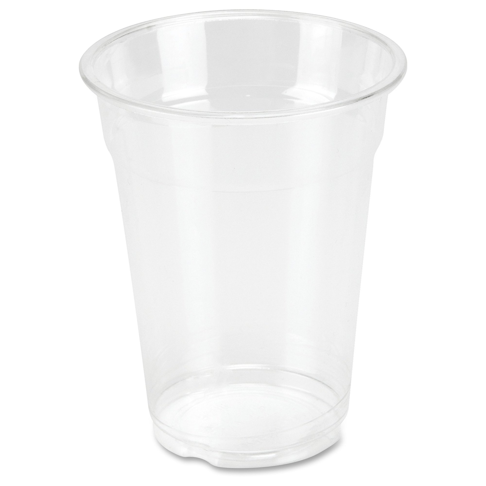 Genuine Joe Cold Beverage Cup, 9oz, Plastic, Clear, 50 Count 50 Count (Pack of 1)