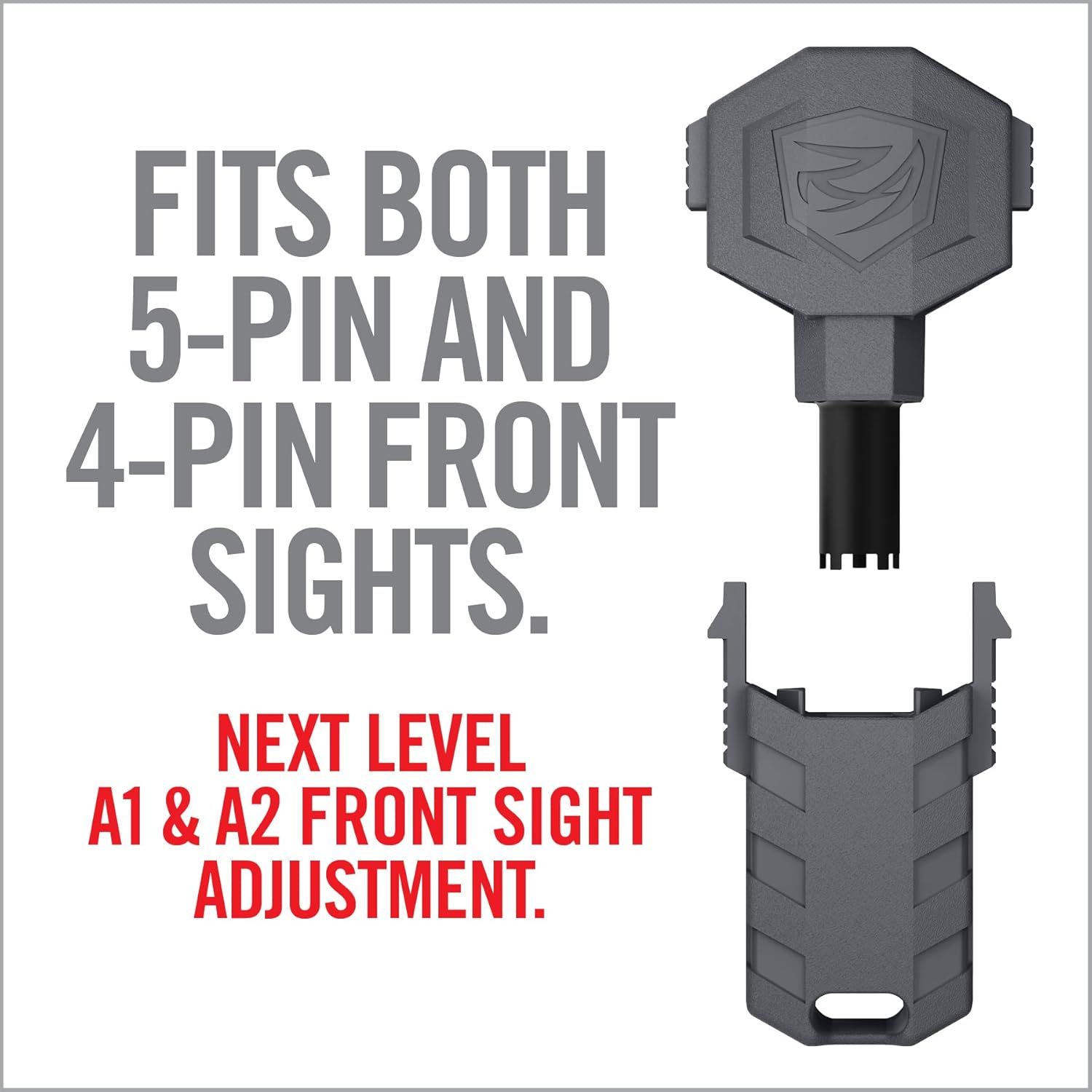 REAL AVID AR15 FRNT Sight ADJSTR PRO