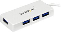 StarTech.com 4-Port USB 3.0 SuperSpeed Hub with Built-in Cable