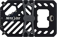 NITE IZE Financial Multi Tool Wallet - Stainless Steel Travel Wallet